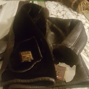 Shearling coat